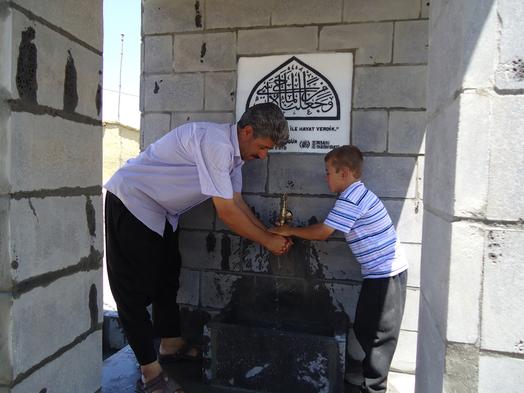 Şanlıurfa ve Hakkari’ye çeşme hayratı