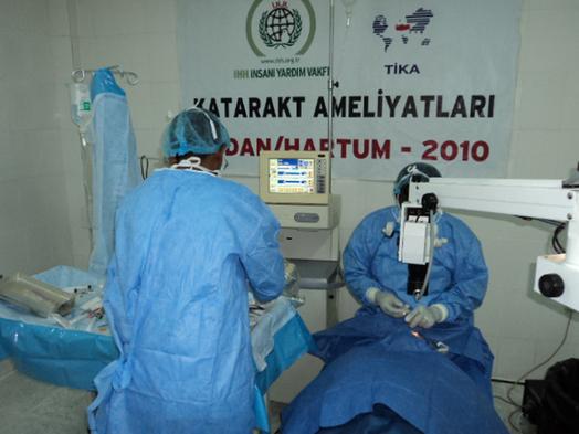 Sudan’a ikinci göz ameliyathanesi