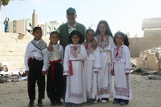 Greetings and thanks from the children in Gaza