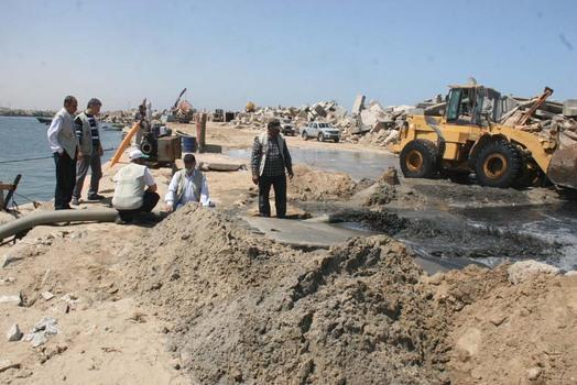 Gaza Harbor Repaired