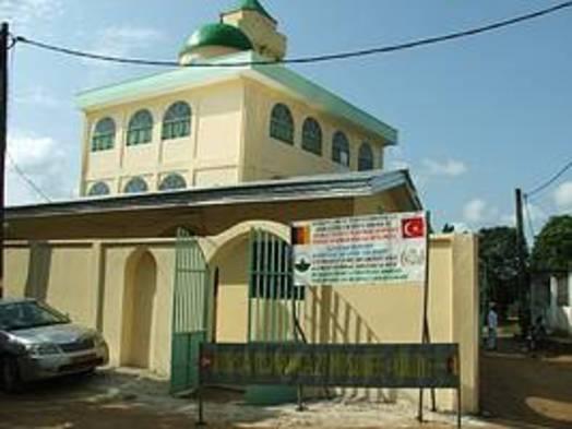 Hapiness of school and mosques in Cameroon