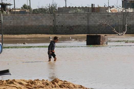 Gaza submerged as Israel opens dams