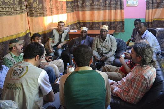 İHH heyeti Somali’de incelemelerde bulundu