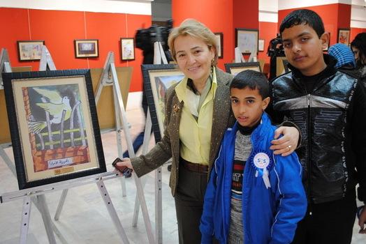Barış güvercinleri Ankara’da