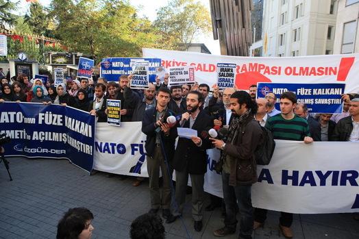 NGOs protest missile shield