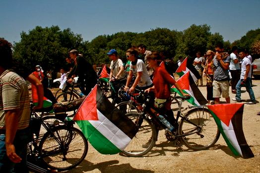 Bike activists reach Palestine