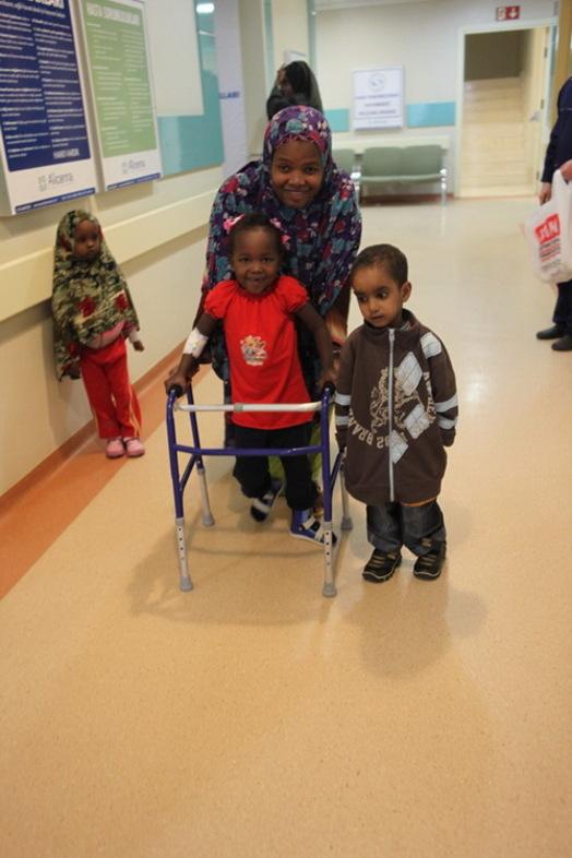 Somali children to return home happy