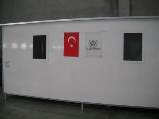 IHH sends 60 prefabricated homes to quake victims in Van