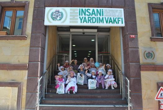 Özel Akfa Okulu’nun çocuklarını vakfımızda ağırladık