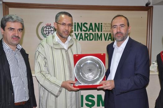 Faslı Bakan El Habib Choubani İHH’yı ziyaret etti