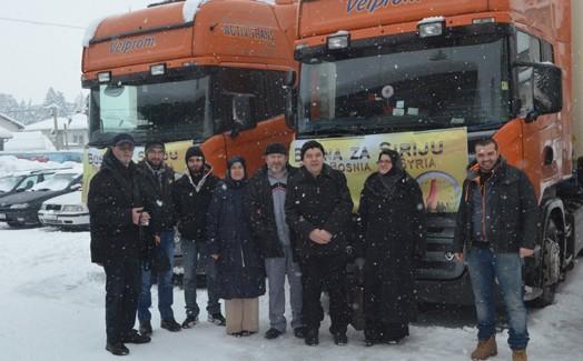 Historic aid from Bosnians to Syria