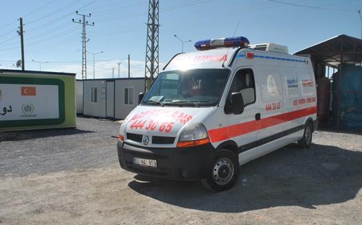 Depremzede Van’dan Suriye’ye sağlık yardımı
