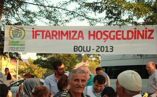 Gezici İftar Tırı’mıza Bolu'da büyük ilgi