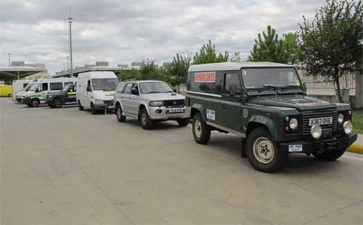 İngiltere'den Suriye'ye 73 araçlık yardım konvoyu