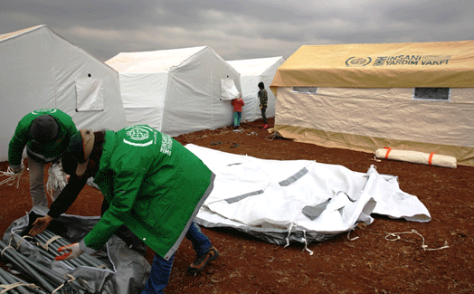 New tent cities for Syria from IHH