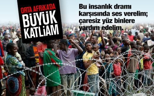 İHH’dan Çad'a sığınan Orta Afrikalı mültecilere yardım