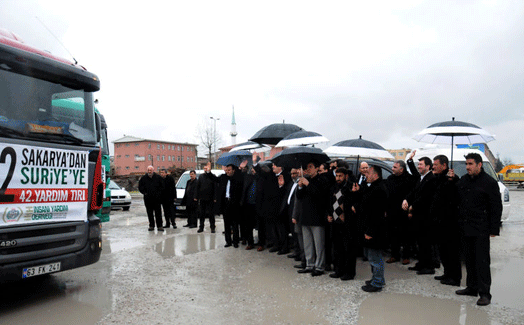 IHH Sakarya sends 2 trucks of aid to Syria