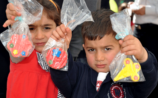 Entertainment programme for Syrian orphans in Kilis