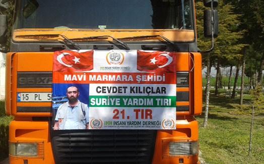 Antalya'dan Suriye'ye 21. Yardım TIR'ı