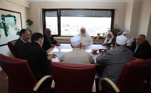 Suriye’li alimlerden İHH’ya ziyaret