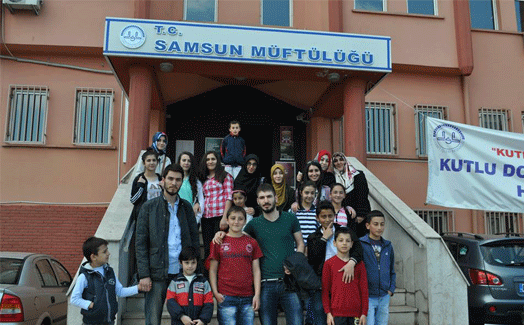 Samsun’da yetimlerle anlamlı ziyaret