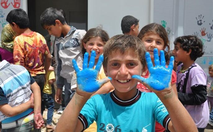 Rehabilitation support for the Syrian children