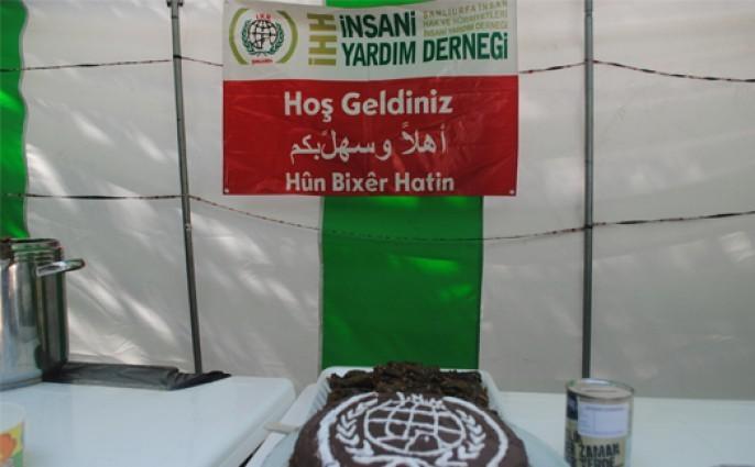 Şanlıurfa İHH'dan yetimler için kermes