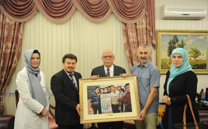 Milli Eğitim Bakanı ve Diyanet İşleri Başkanı İHH Heyetini kabul etti