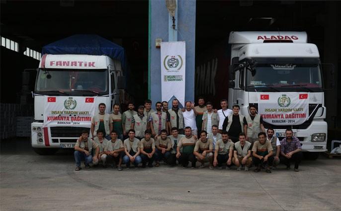 IHH Ramadan food store trucks are on their way