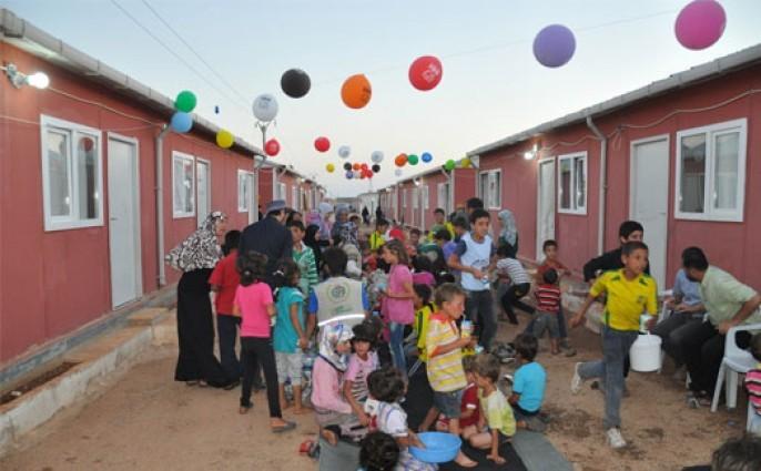 Iftar with orphan children in Syria