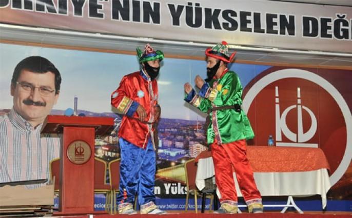 Ankara’da yetimlerin yüzünü güldüren iftar
