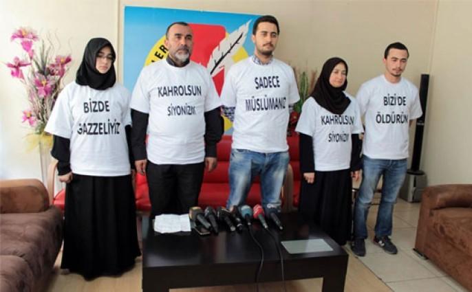 İsrail e tepki için ailesiyle Gazze’ye yürüyor