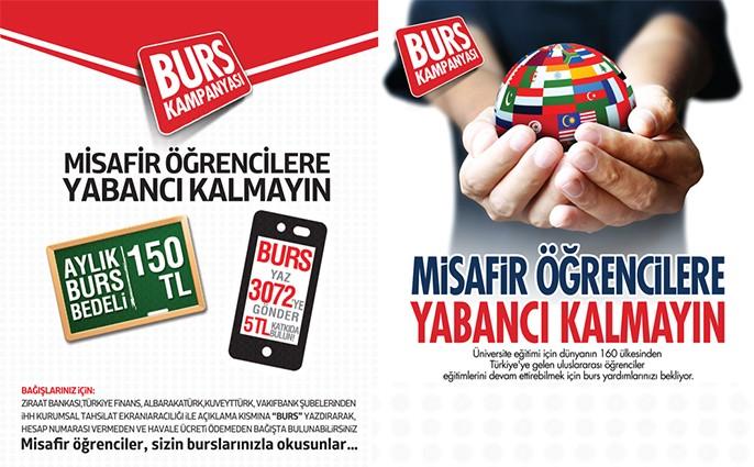 UDEF ve İHH’dan misafir öğrenciler için burs kampanyası