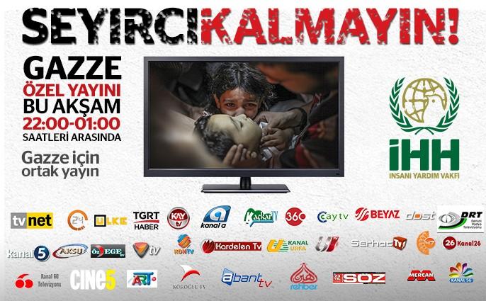 The whole of Turkey compete to provide aid to Gaza