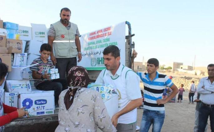 27 aid trucks for Rojava and Kobani from IHH