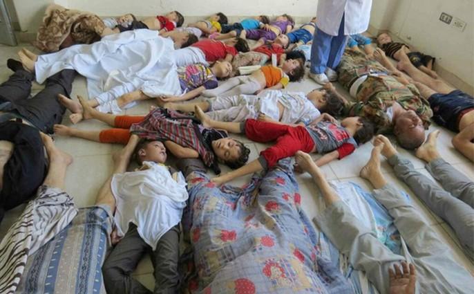 1st anniversary of the chemical massacre in Syria