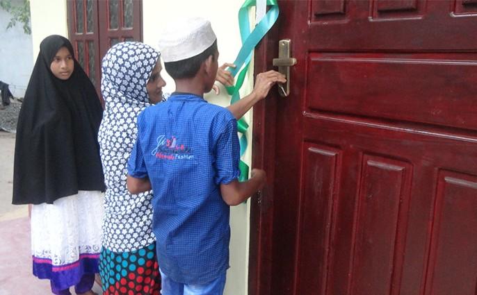 Sri Lankan orphans have their homes