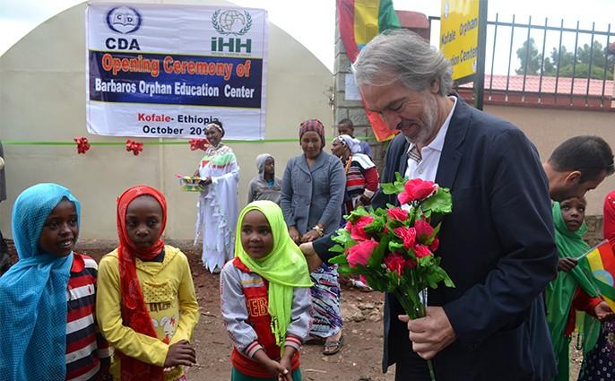 Etiyopyalı yetimlere bayram hediyesi İHH'dan