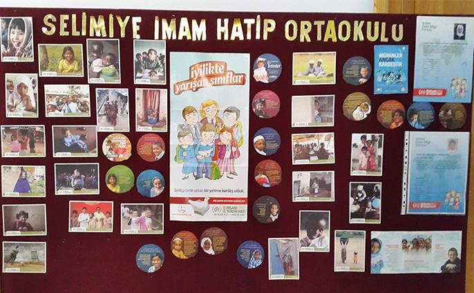 Yetim kardeş edinen okulların sayısı artıyor