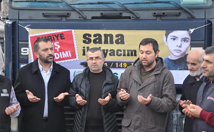 Bursa İHH’dan Suriye için 4 TIR’lık yardım