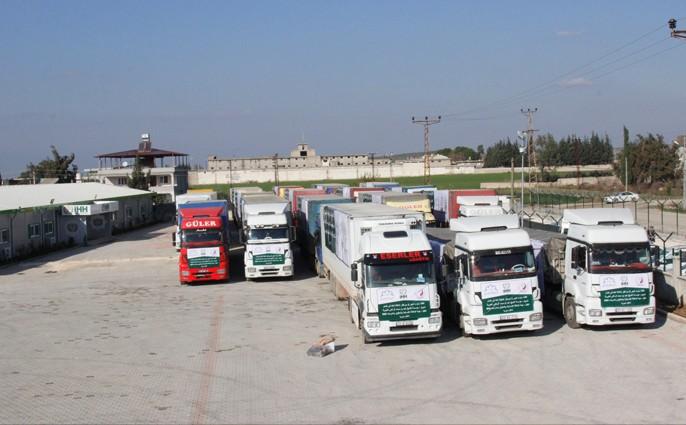 İHH-EID işbirliğiyle Suriye’ye 35 yardım TIR’ı