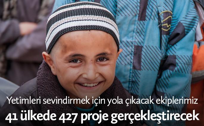 Hedefimiz 41 ülkede 180 bin yetime ulaşmak