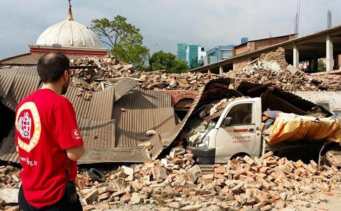 İHH ekipleri Nepal’de