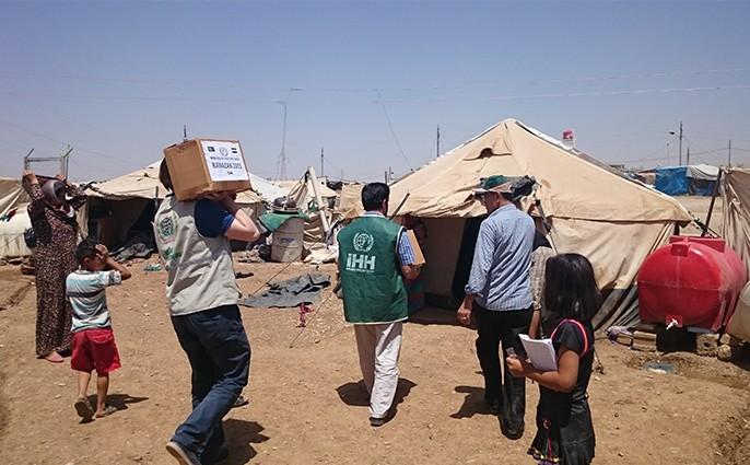 İHH Ramazan’da Irak’ı unutmadı
