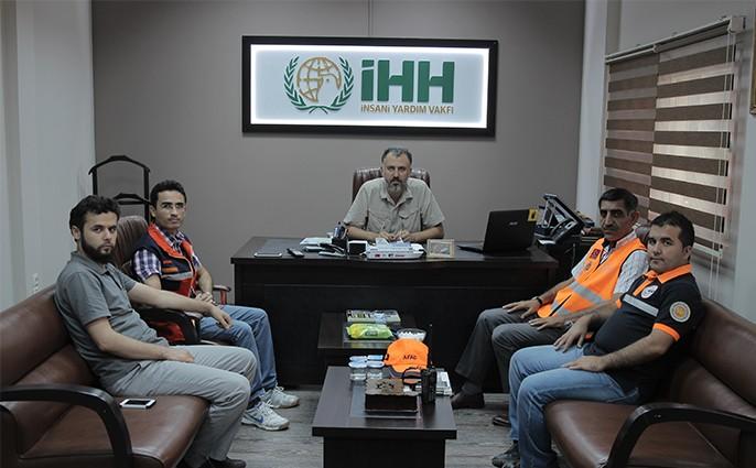 AFAD’tan İHH’ya destek ziyareti