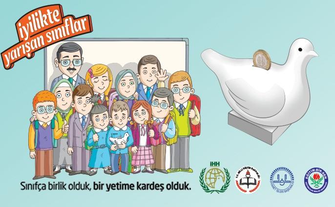 "Her Sınıfın Bir Yetim Kardeşi Var" projesi 3 yaşında