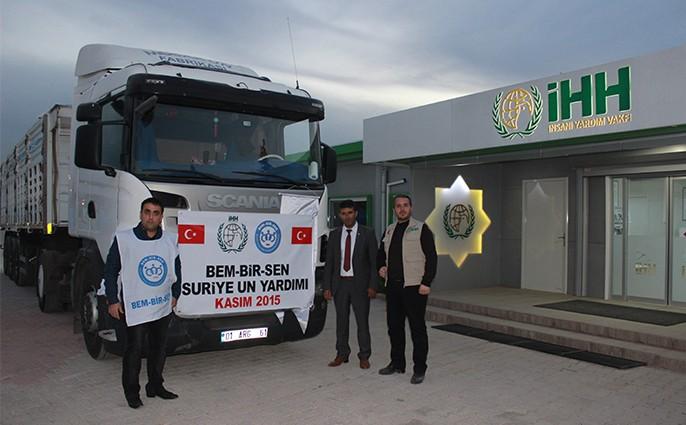 Bem-Bir-Sen’den Bayırbucak Türkmenlerine yardım