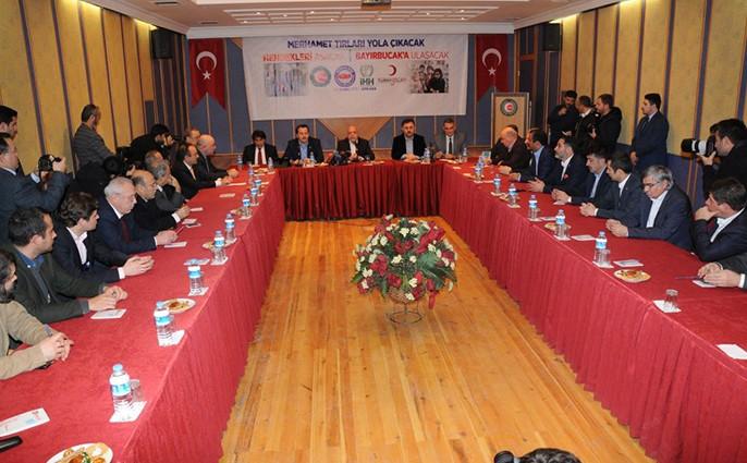 Merhamet TIR'ları yola çıkıyor