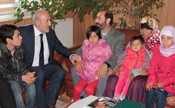 2,5 yıl sonra eşi ve 4 çocuğuna kavuştu