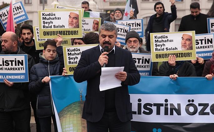 Türkiye'deki STK'lardan Raid Salah ve Filistinli kuruluşlara destek